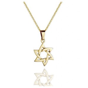 Star of David Pendant in 14k Yellow Gold Rafael Jewelry Designer Default Category