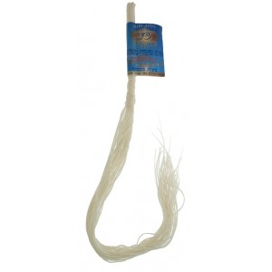 Thin White Sheep Wool Tzitzit Strings (12ct.) Default Category